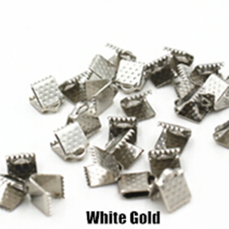 100 шт 6 мм Бронзовый/серебристый/цвет золотистый тон металлическое ювелирное