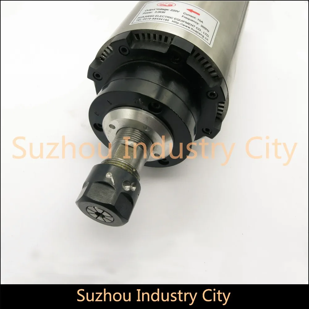 3 КВТ электродвигатель шпинделя с воздушным охлаждением ЧПУ круглого типа для