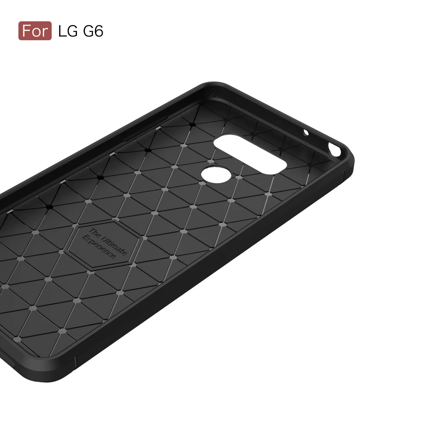 Углерода Волокна Мягкие TPU рисунок чехол для LG G6 H870DS H870 H873 H870K H871 телефон Чехлы