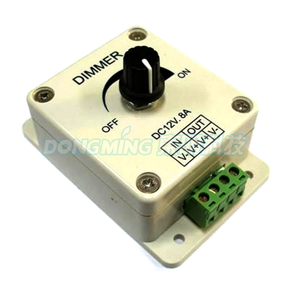 DC 12V 8A led strip light switch dimmer single color controller high quality | Освещение