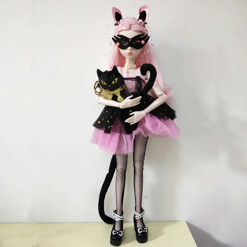 60 см ручная работа Bjd кукла 1/3 Принцесса Кошка куклы 23 шарнирное тело Модная Кукла для девочек полный набор игрушки для девочек Рождественский подарок