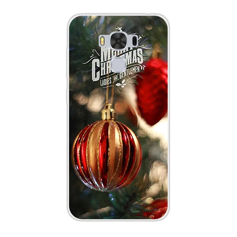 33 Чехол для Asus Zenfone 3 Max ZC553KL, дизайн рождественского сезона, Чехол Для Zenfone 3 Max 553KL, Силиконовый Чехол Для Zenfone 3 Zc553kl - Цвет: 33