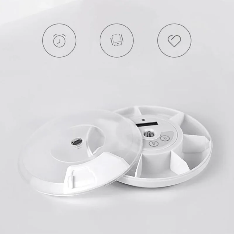 Xiaomi Smart Pill Box ZAYATA портативная умная мини пилюля туристическая таблетница смарт