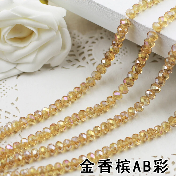 Бесплатная доставка разноцветные стеклянные бусины из чешского хрусталя 6 мм 98