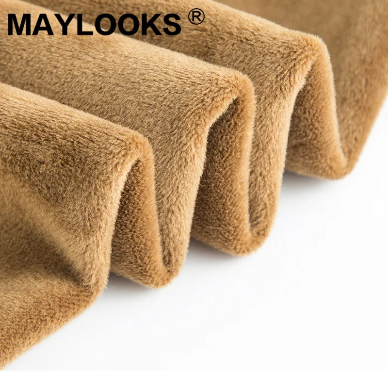 Maylooks/зимние Утепленные бархатные Молодежные теплые штаны мужские брюки