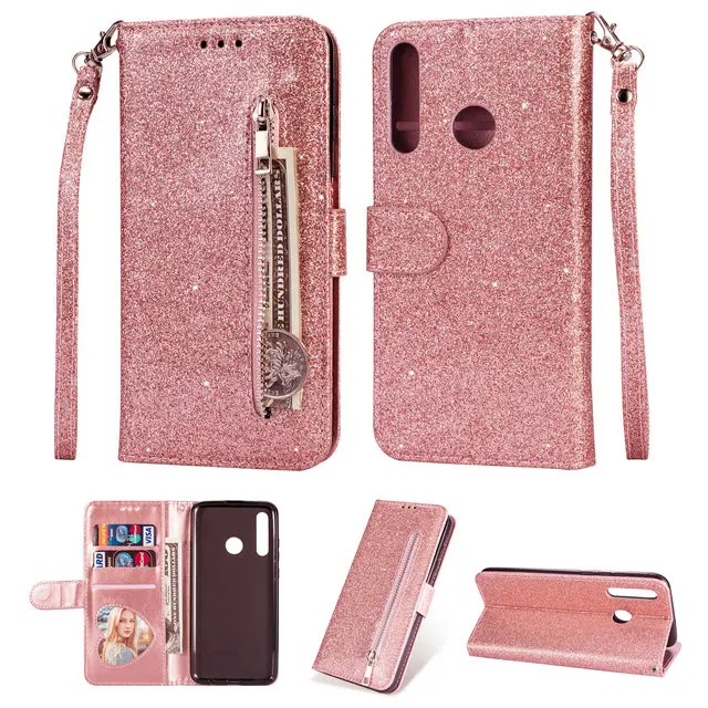 Шикарный кошелек на молнии для Coque samsung A50 чехол A40 samsung A70 чехол Роскошный флип-чехол для samsung Galaxy A50 чехол A20 A30 A20E