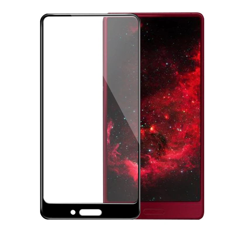 Полное покрытие 2.5D изогнутые края красочное закаленное стекло для Smartisan Nut 3 U3 5,9" Защитная стеклянная пленка для экрана Переднее стекло для телефона