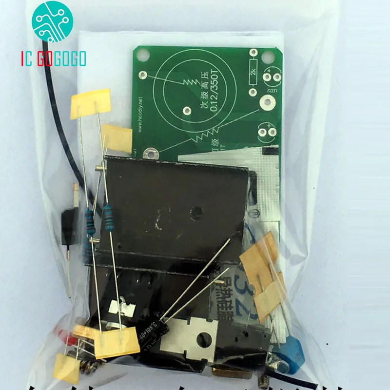 Мини катушка для прослушивания музыки наборы с блоком питания плазменная сирена динамик электронный DIY Kit 15