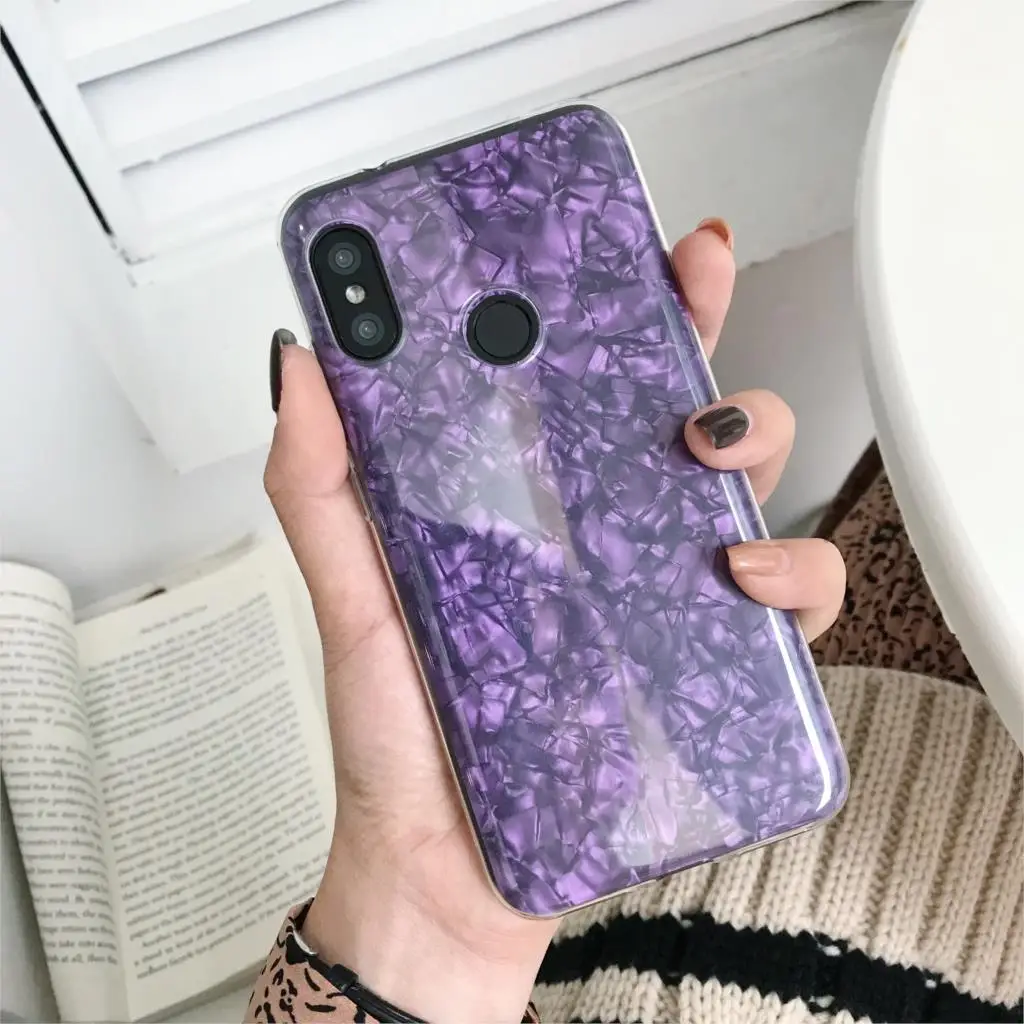 Marble Protective For XiaoMi RedMi Note 6 Pro Cover Clear TPU 6A 5A 5 4A 4X Soft Case A2 Lite A1 6X 5X 5s Plus 8 SE F1 MAX 3 |