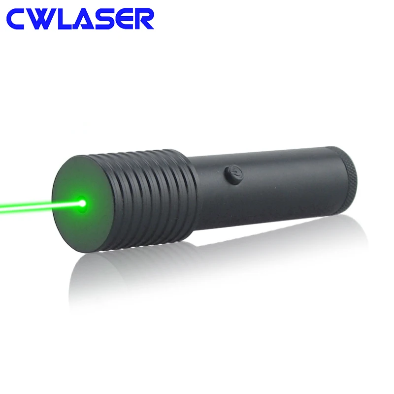 CWLASER Высокая мощность 532 нм ручной зеленый лазерный указатель (1010)