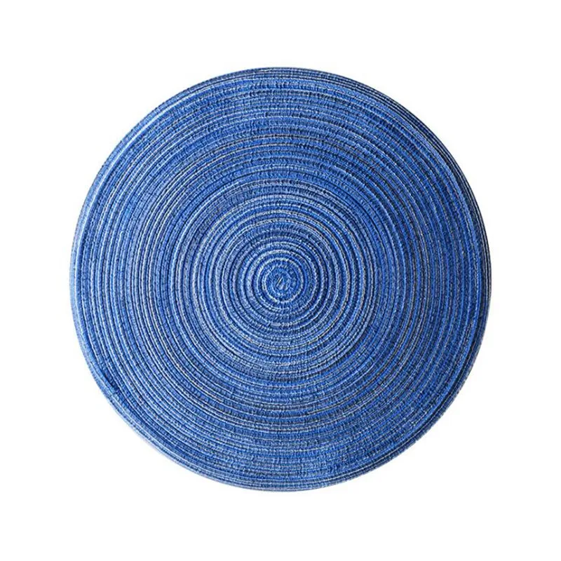 Стол Ramie изоляционная прокладка сплошные Салфетки льняные Нескользящие Коврики