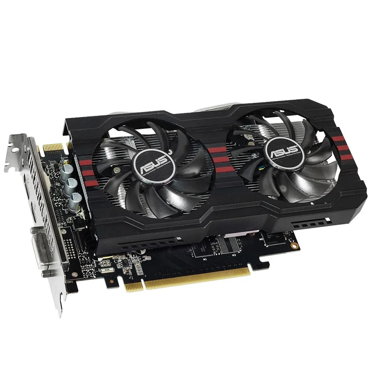 Видеокарта ASUS GTX 760 2GB 256Bit GDDR5 видеокарты для nVIDIA VGA карты Geforce GTX760 HDMI Dvi gtx 750 gtx750 750Ti
