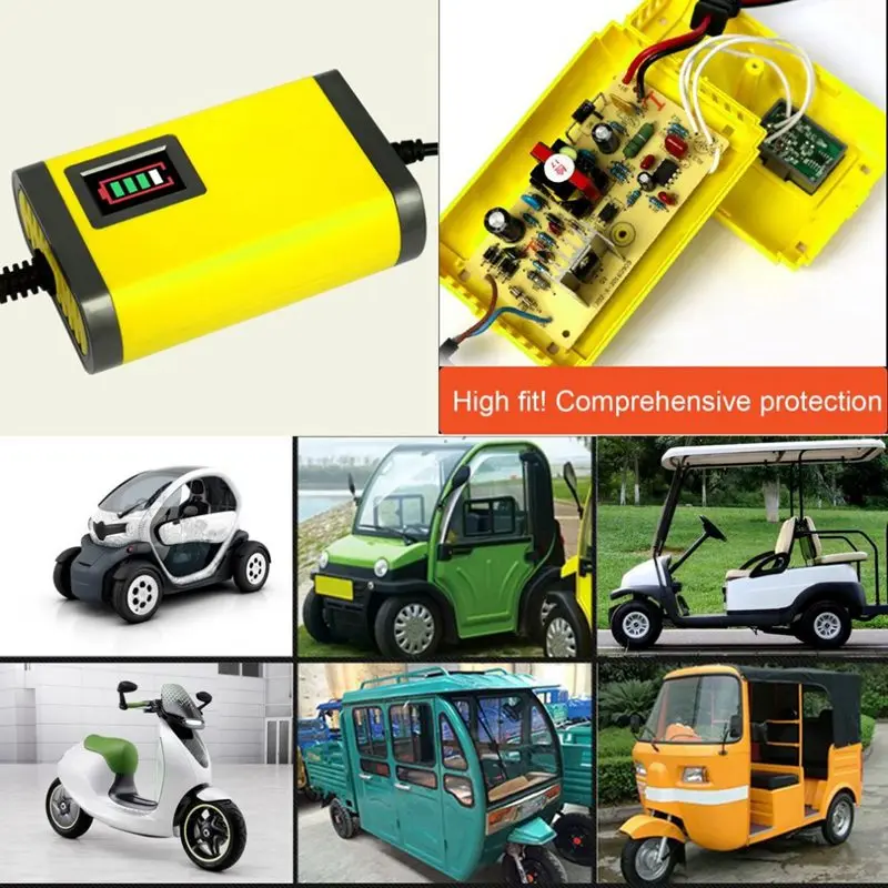 Автомобильный мотоцикл 12V 2A мини-адаптер питания смарт-зарядки Us Plug |