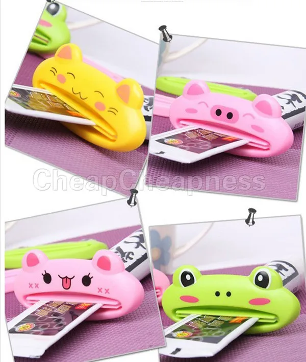 

1pcs Multifunction Squeezer Toothpaste Squeezer Cute Animal Home Commodity Bathroom Tube Cartoon Toothpaste Dispenser