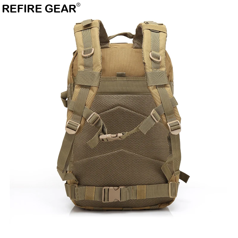 Рюкзак для походов Refire Gear камуфляжный Водонепроницаемый Многофункциональный