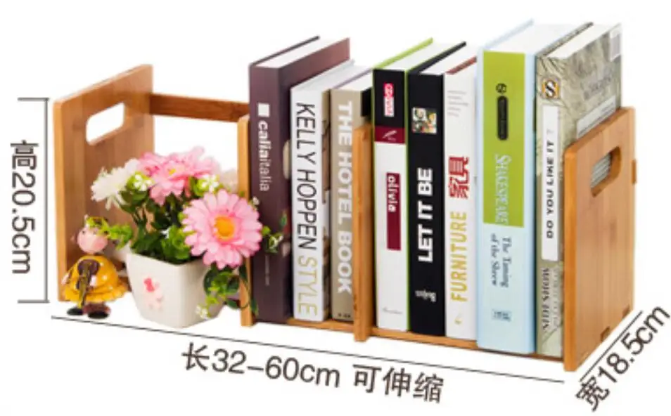Экологичные бамбуковые книжные шкафы стол bookrack полка для вещей стеллаж