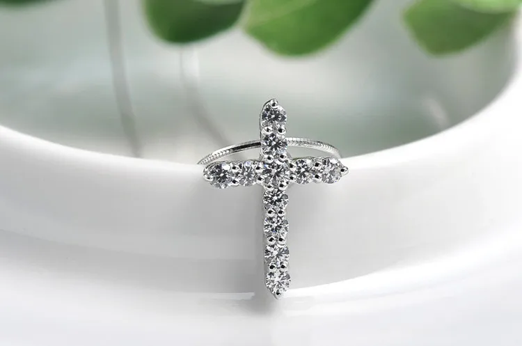 Кулон из стерлингового серебра 925 пробы с крестиком|birthday gift|fashion necklacenecklace fashion |