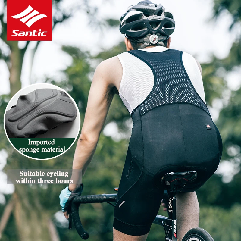 Мужская велосипедная одежда Santic для велоспорта майка быстросохнущая