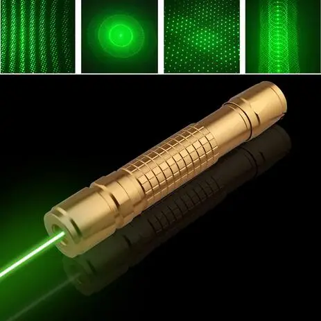 Сильные высокомощные зеленые лазерные указки 532nm сжигание спичка сжигания