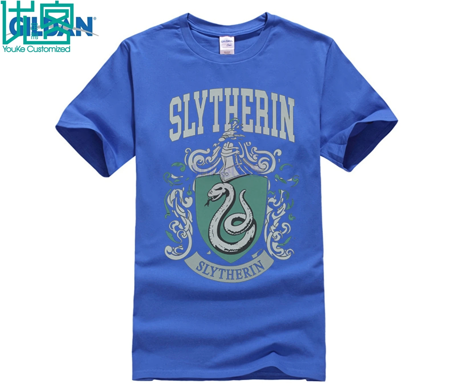 Футболка Slytherin потрясающая футболка с коротким рукавом и уникальным юмором топы
