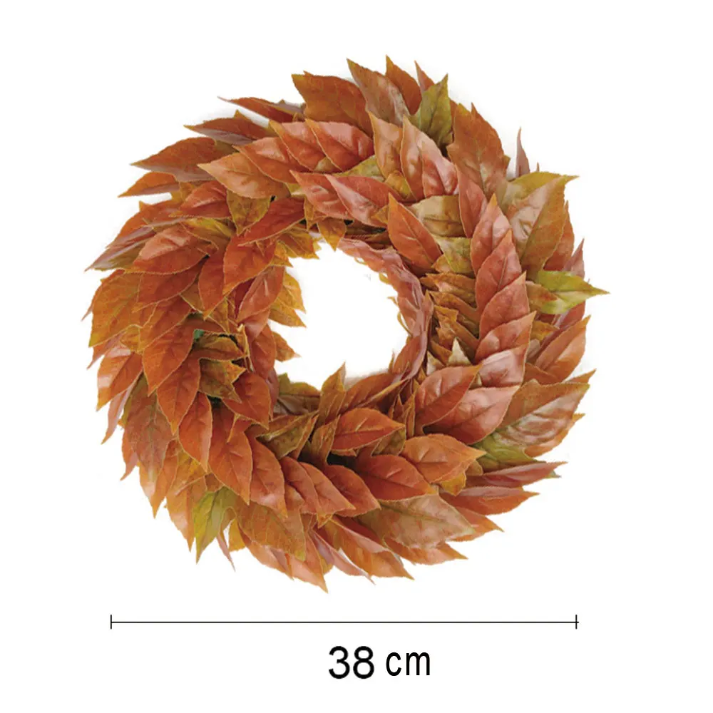 Simulation Plant Rattan 3D Printed Autumn Maple Leaves Living Room Office Decoration Christmas Wedding Scene Layout | Дом и сад