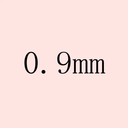 0.9-Pink-1000 1000 шт AAAAA+ 0,8-4 Серебрянное ожерелье с подвеской круглые бусины розового цвета кубического циркония искусственные камни для ювелирных изделий - Цвет: 0.9-Pink-1000