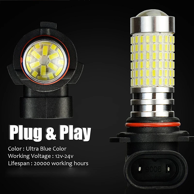 1 шт. Сверхъяркие светодиодные лампы 1500 лм 144 К|hb4 led bulb|9006 hb4 ledhb4 |