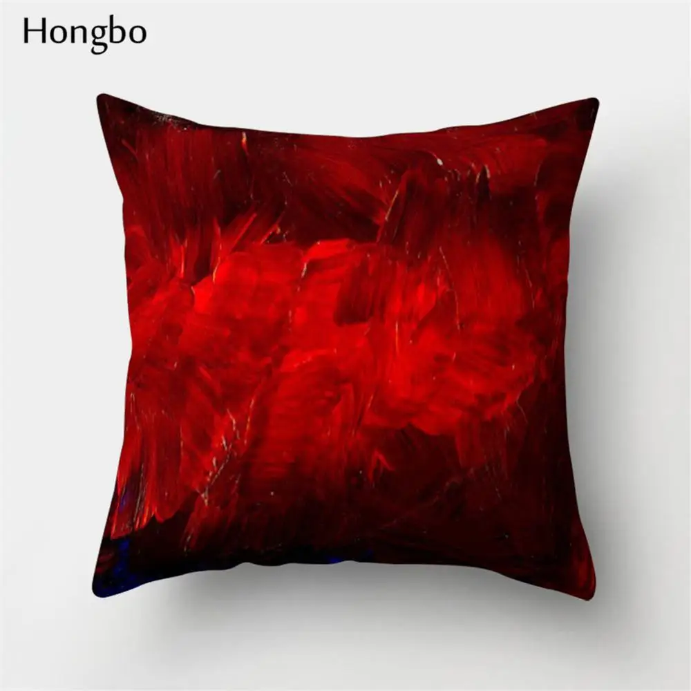 Hongbo, 1 шт., Женская Подушка с черепом, птица, сова, для девочек, узор, домашний декор, декоративные подушки, наволочка, наволочка - Цвет: 6