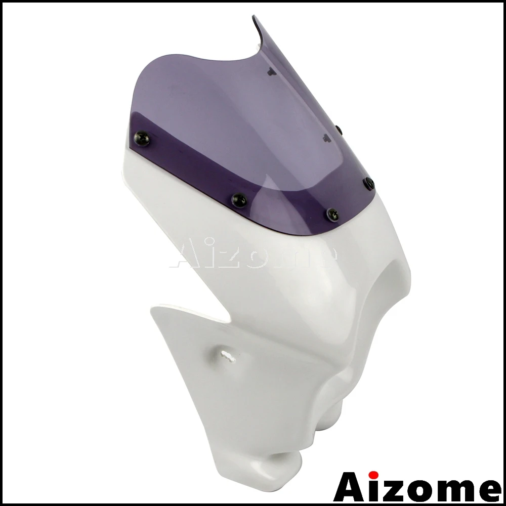 Универсальная передняя фара для мотоцикла обтекатель YAMAHA RZ50 YB 1 YD50 TZR50 TZM50 YB50 TW200