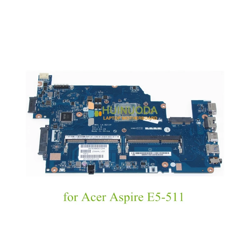 NOKOTION NBMPK11001 NB. MPK11.001 основная плата для acer aspire E5-511 материнская плата для ноутбука DDR3 Z5WAL LA-B211P