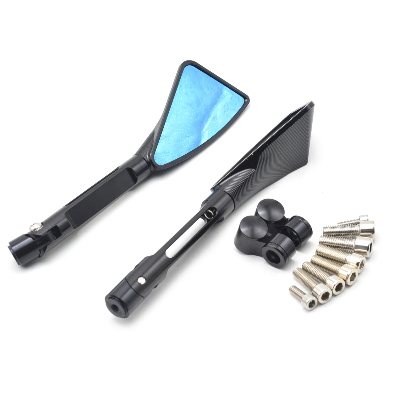 Motorcycle Mirror Black Moto Rearview Side For HONDA CBR 900 919 929 600RR HYOSUNG GT125R 650 R S Kawasaki Ninja 250R 300 | Автомобили и