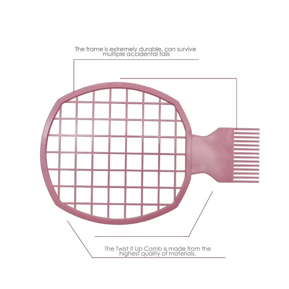 Афро расческа для вьющихся волос грязный Пинцет мужчин черный профессиональный