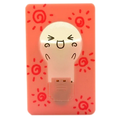 CNIM Hot Cute Portable Faddish Pocket LED Card Light Lamp Luminous Wall | Лампы и освещение