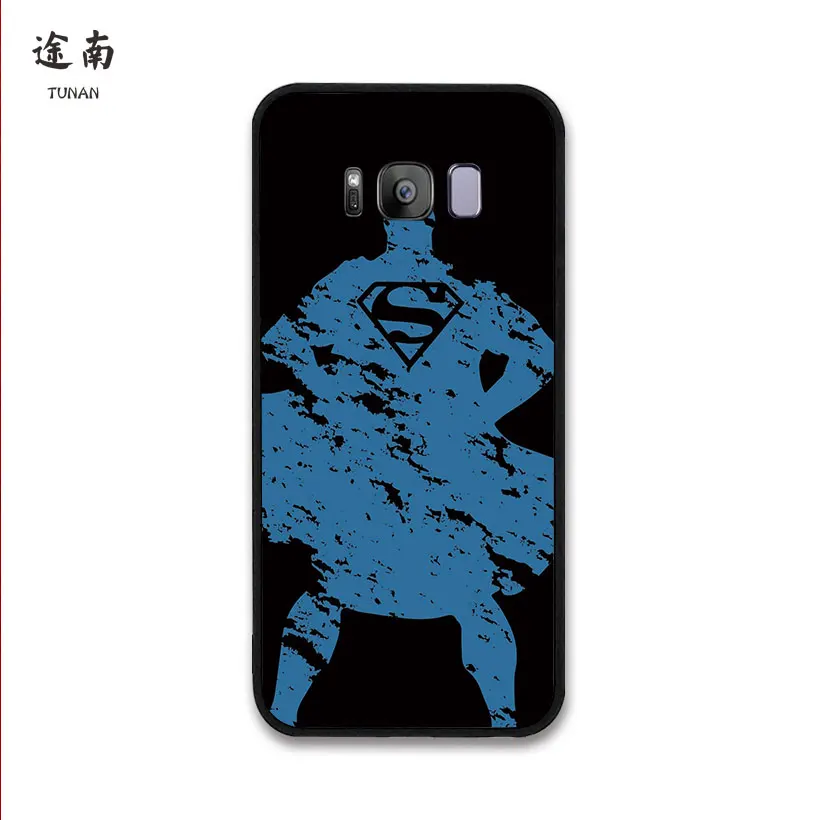 Прохладный Marvel Герой Супермен чехол Funda для Samsung S8 Plus S7 край J3 2015 2016 2017 A320 Европа