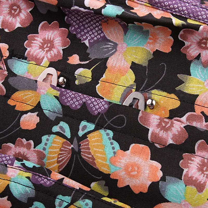 Ремень для моделирования черный корсет с цветами и бюстье Женский похудения