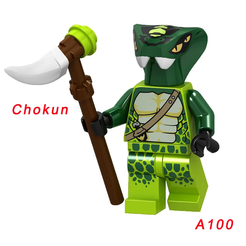 1 шт. A089 Chap'Rai Wu Samukai строительные блоки игрушки для детей мини-игрушки фигурка мастер Золотого Дракона Ллойд Джей Зейн - Цвет: A100
