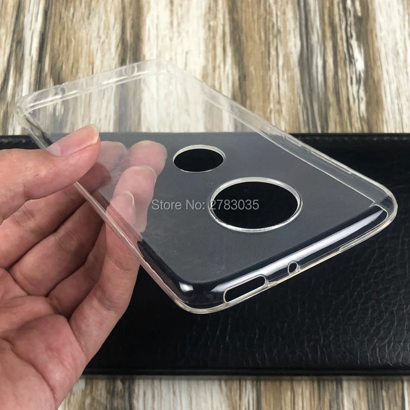 Для Motorola Moto Z4 Play 6 22 &quotтонкий кристально прозрачный мягкий чехол из ТПУ для задней