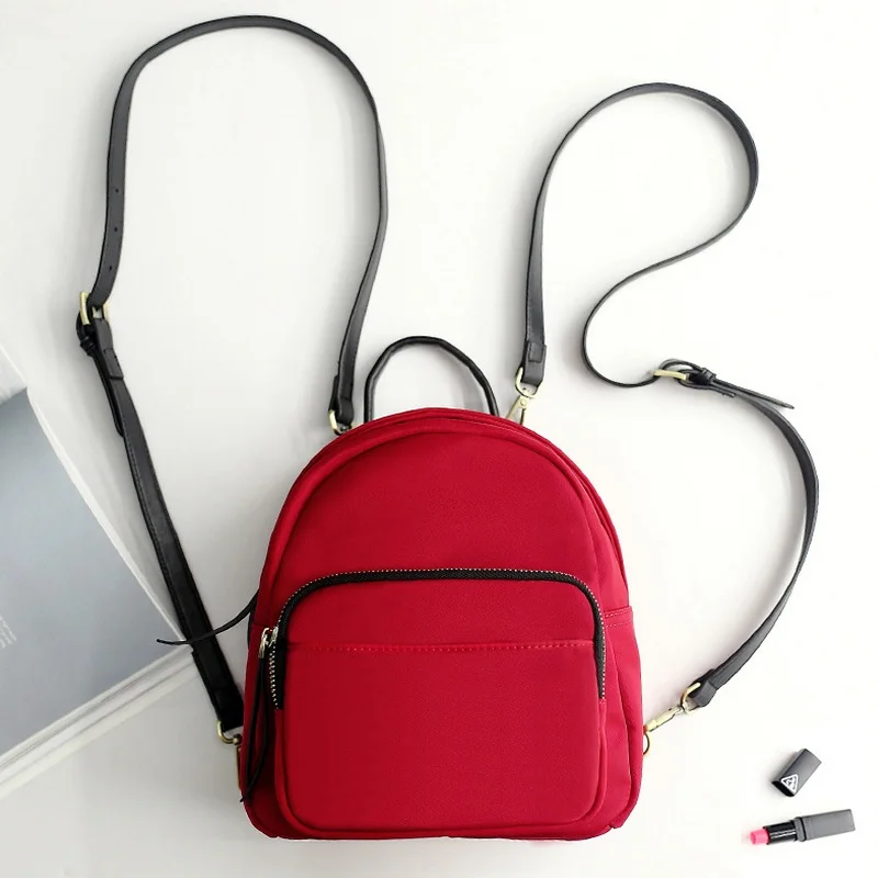 Женский простой маленький рюкзак в стиле Оксфорд мини-рюкзак для