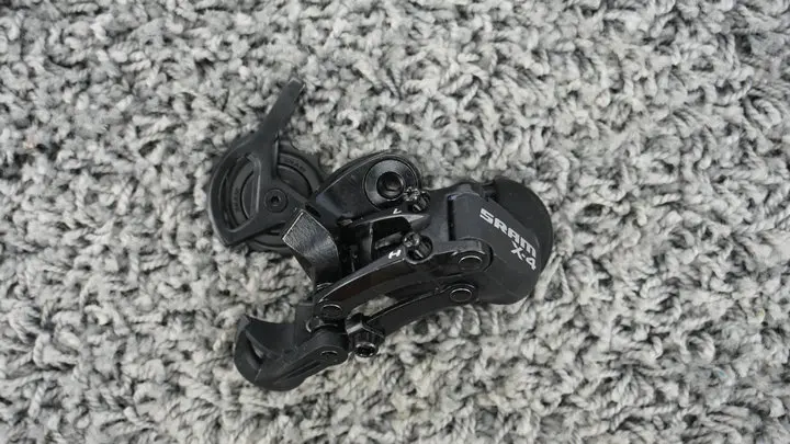 Задний переключатель передач SRAM X4 для велосипеда 7/8 скоростей средний черный