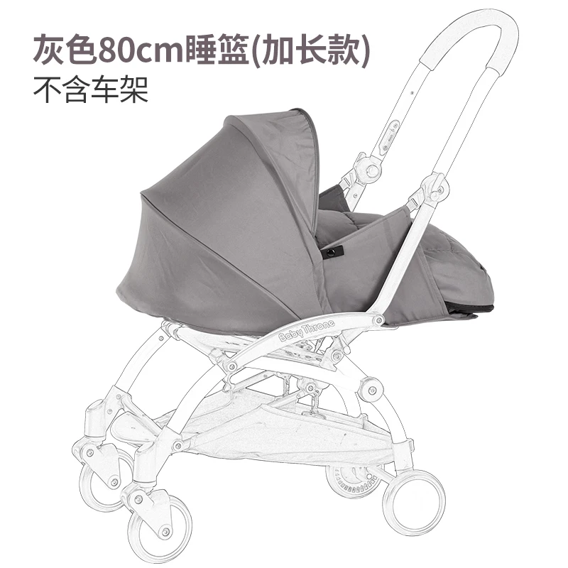 Спальный мешок для новорожденных, розетка для новорожденных Babyzen YoYo, аксессуары для детских колясок Yoya babytime, коляски, вагоны, зимняя корзина для сна - Цвет: Темный хаки