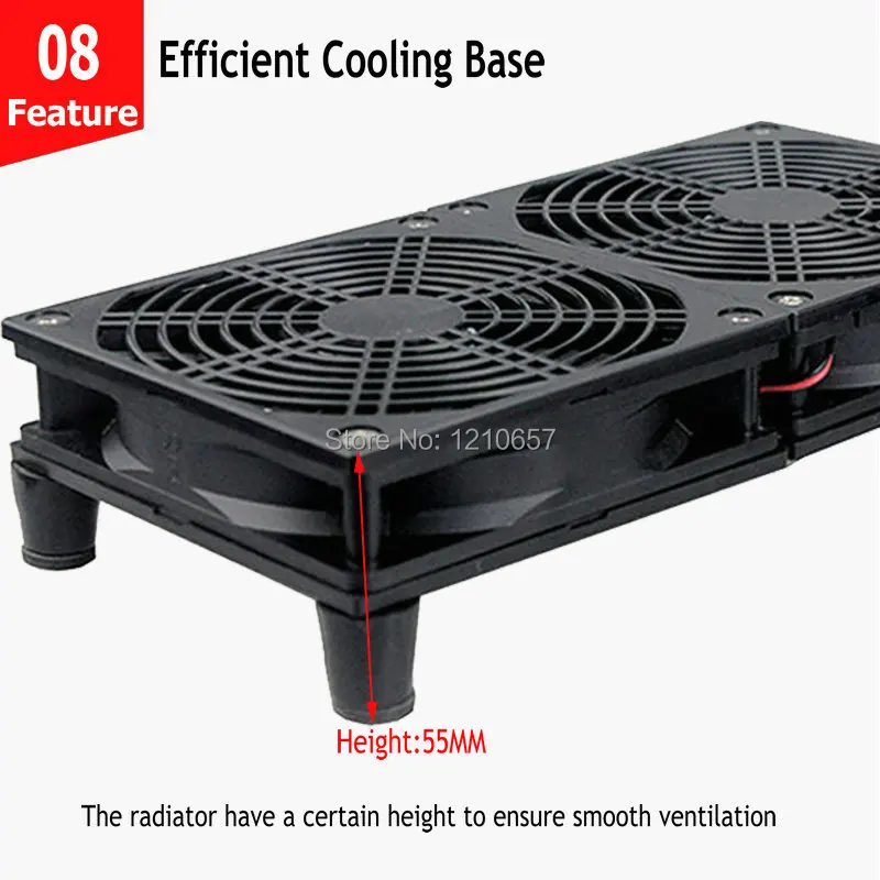 5 в постоянного тока роутер USB вентилятор беспроводной ТВ коробка Стенд DIY ПК