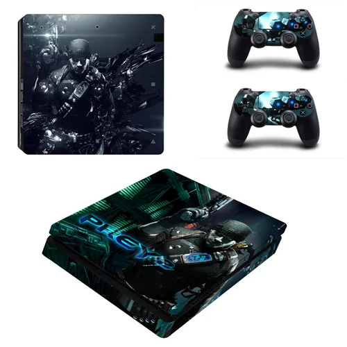 YSP4S-1381 Игра престолов скоро зима PS4 тонкая кожа Наклейка виниловая для Playstation 4 консоль и контроллер PS4 тонкая наклейка s - Цвет: YSP4S-1381