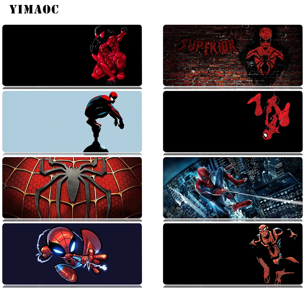 YIMAOC Marvel Человек Паук Коврик для мыши 30x70 см компьютерная коврик