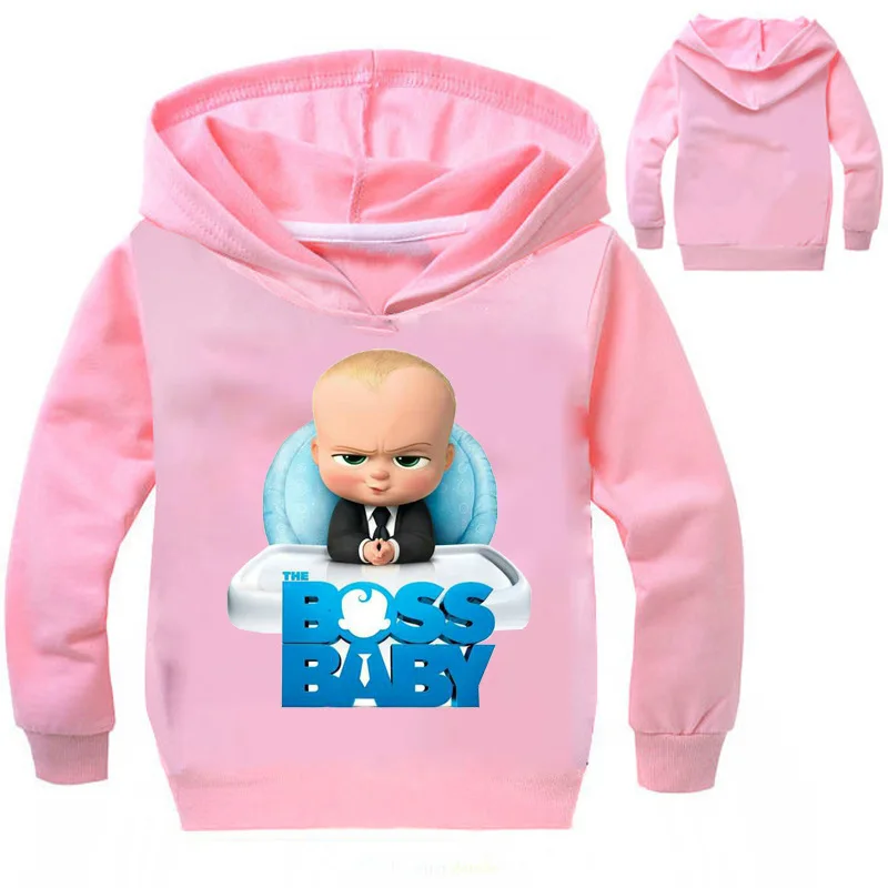 Весна 2019 BOOSBABY детские толстовки из чистого хлопка повседневная спортивная