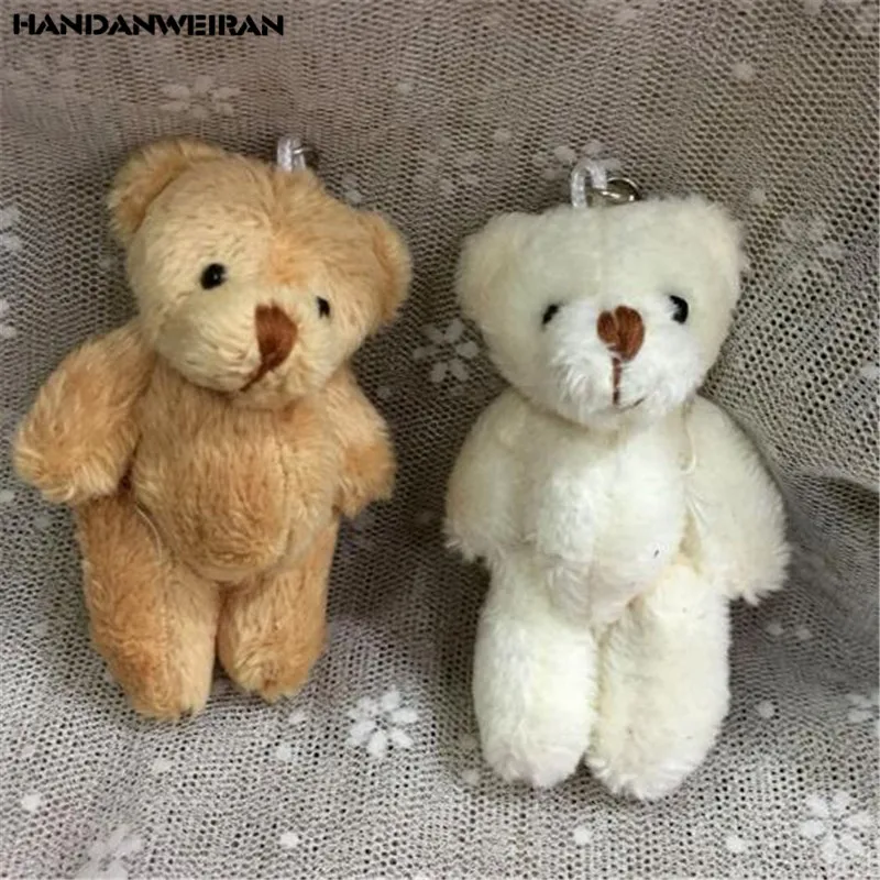 

1 шт., мини-соединение, мишка, мягкие плюшевые игрушки, Маленькая подвеска, милые гибкие конечности, мишка, игрушка, детские подарки 2020, горяча...