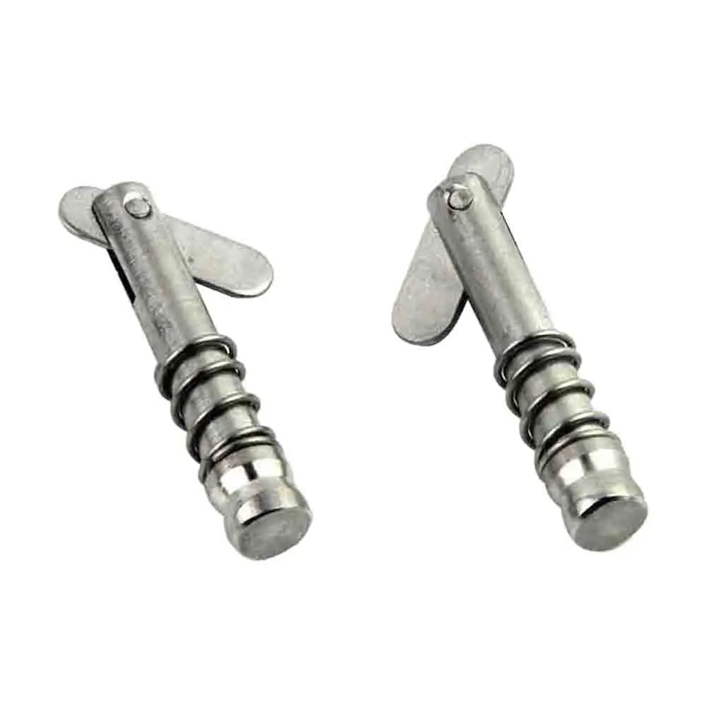 Набор из 2-х сортов нержавеющей Bimini Top Pin с камерой и пружинным зажимом 1/4 дюйма X 1 |
