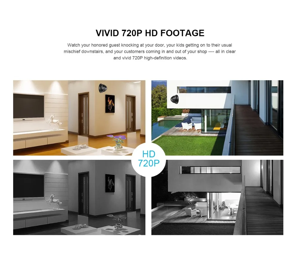 SANNCE 8CH 720P камера безопасности системы HDMI 5в1 DVR с 4 шт TVI 720P Открытый всепогодный CCTV домашний комплект видеонаблюдения