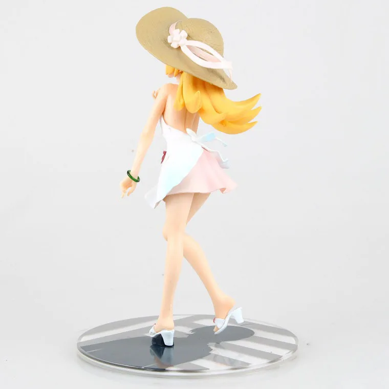 17 см аниме Monogatari Bakemonogatari Oshino Shinobu расписанный ПВХ фигурка Коллекционная модель