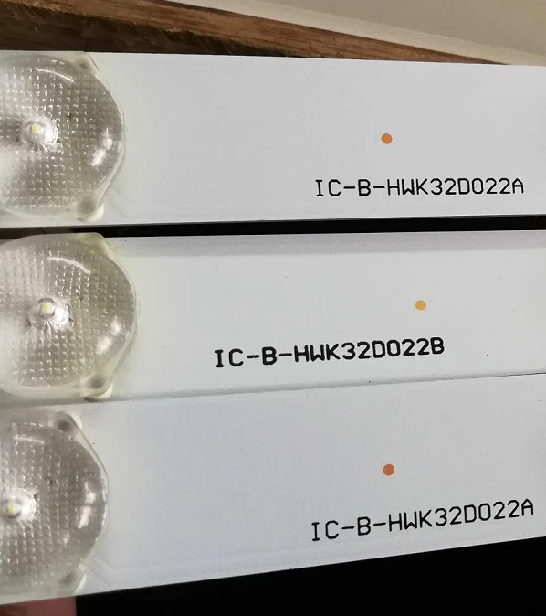 10 шт./набор = 30 штук светодиодный (3V) 632 мм подсветка полосы для LE32D99 IC-B-HWK32D022B