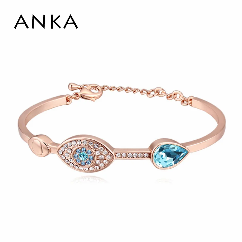 Анка ювелирные изделия капли воды с украшением в виде кристаллов и браслет для